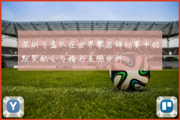 深圳飞盘队在世界攀岩锦标赛中的默契配合与精彩表现分析